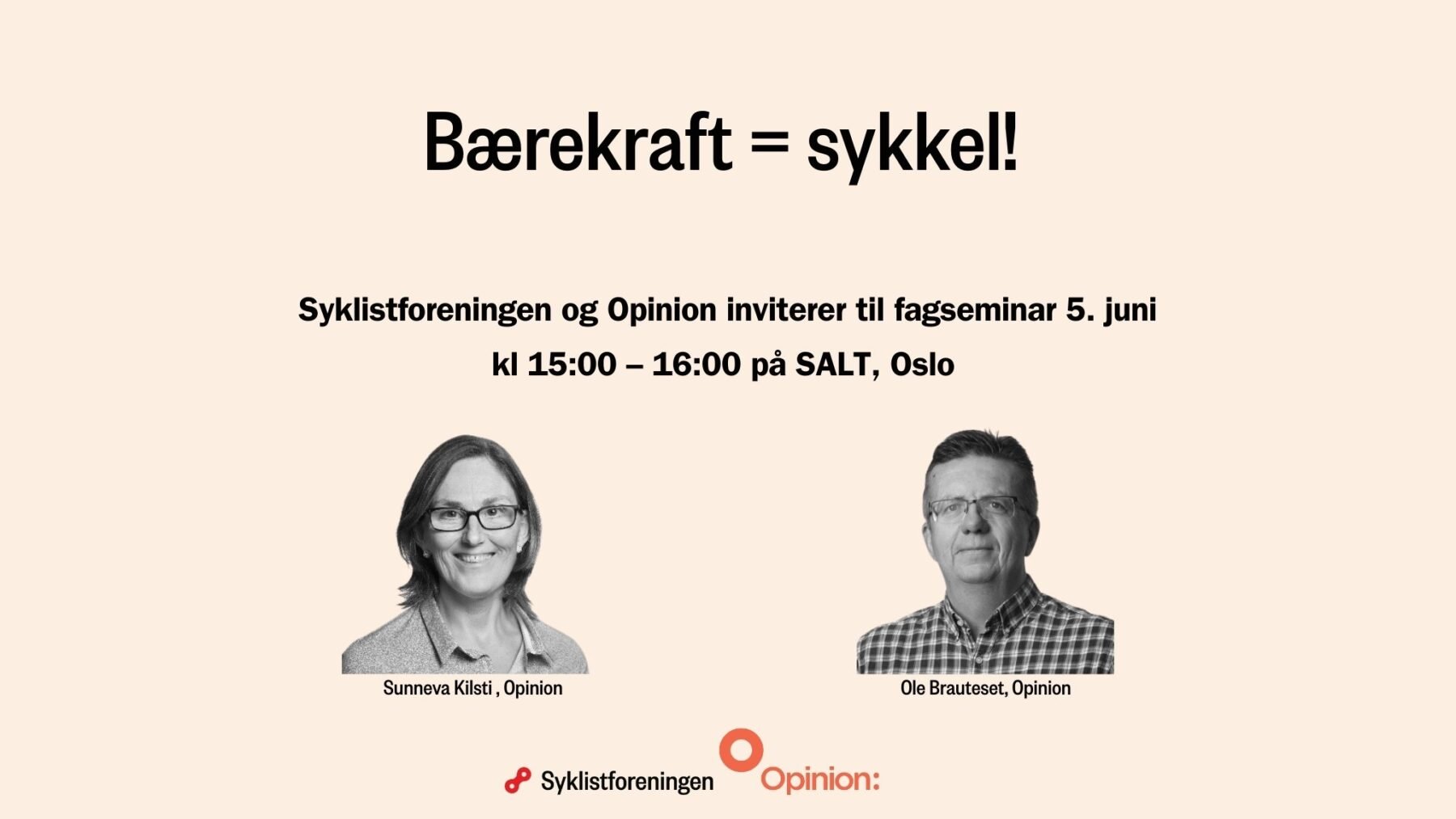 Plakat fagseminar 5. juni