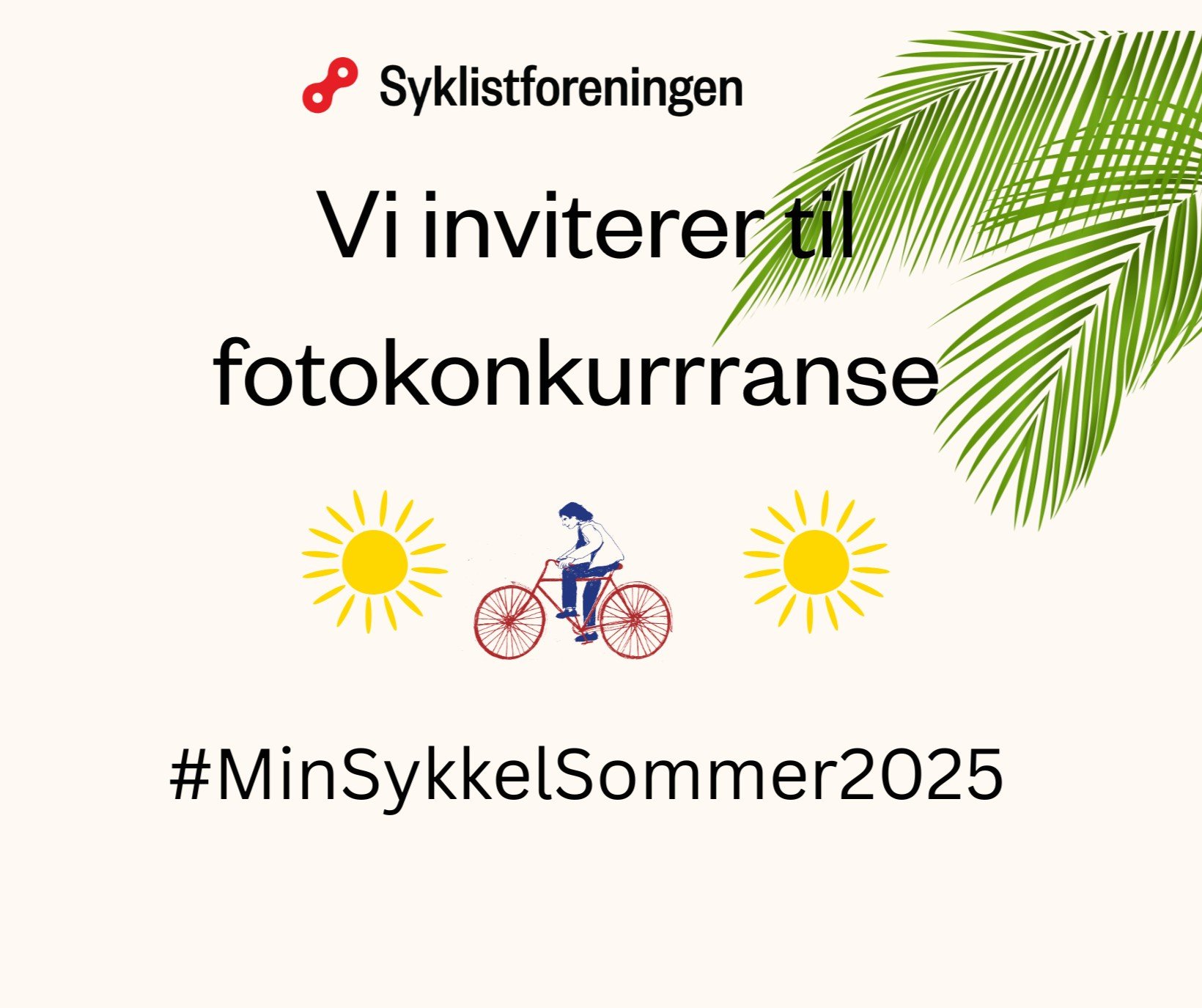Plakat for sommerfotokonkurranse