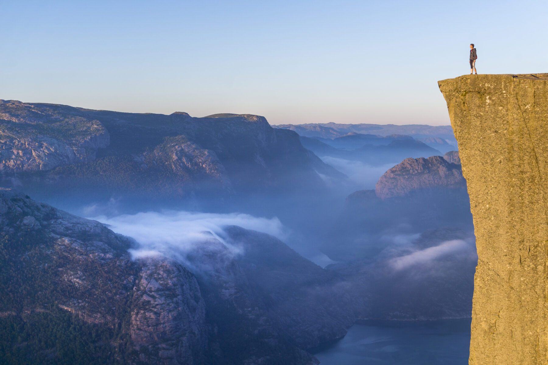 Prekestolen i Lysefjorden